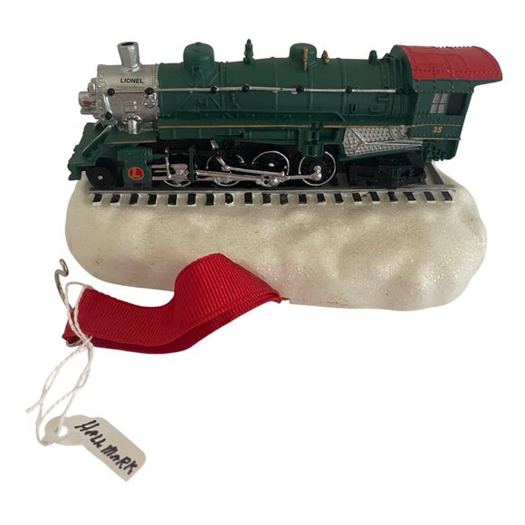 Lionel Train Crown Express Stocking Holder 2008 Christmas Hallmark Railroad Vtg - Picture 1 of 11